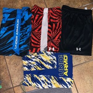 YSM Under Armour boys shorts.
